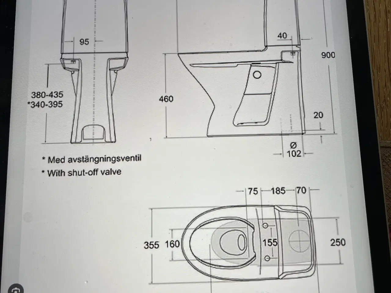 Billede 3 - Toilet Ifø spira høj model