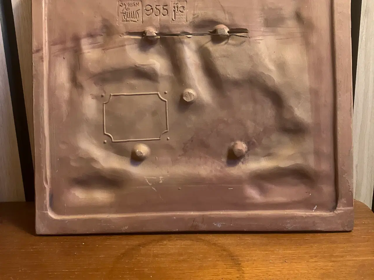 Billede 2 - Relief fra Jie keramik med svanepar