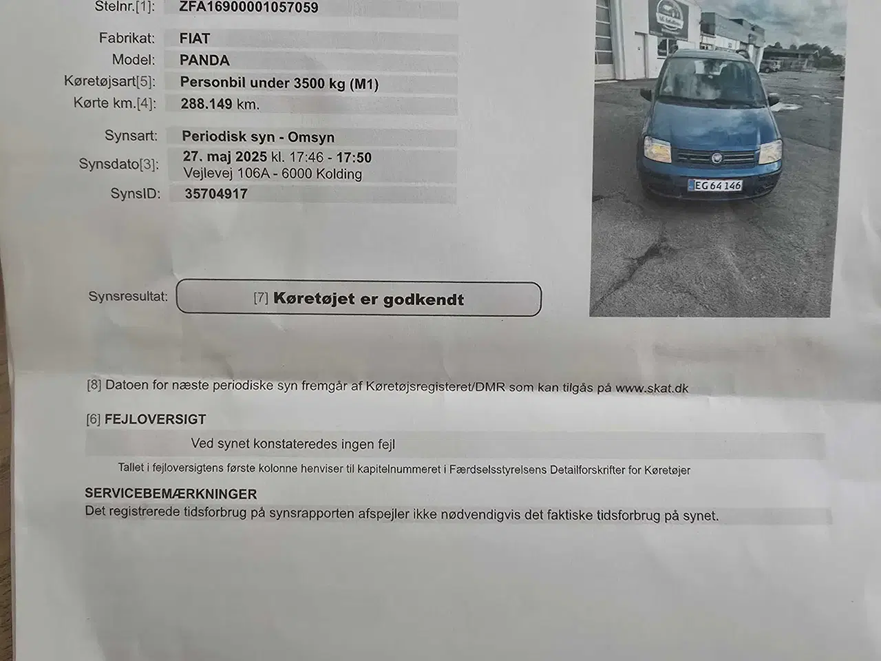Billede 9 - Nysynet Fiat Panda 