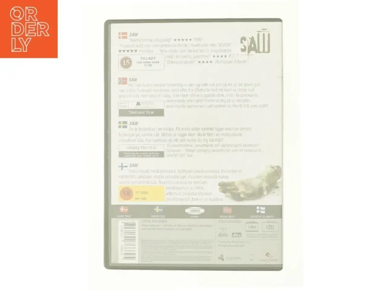 Billede 2 - Saw fra DVD