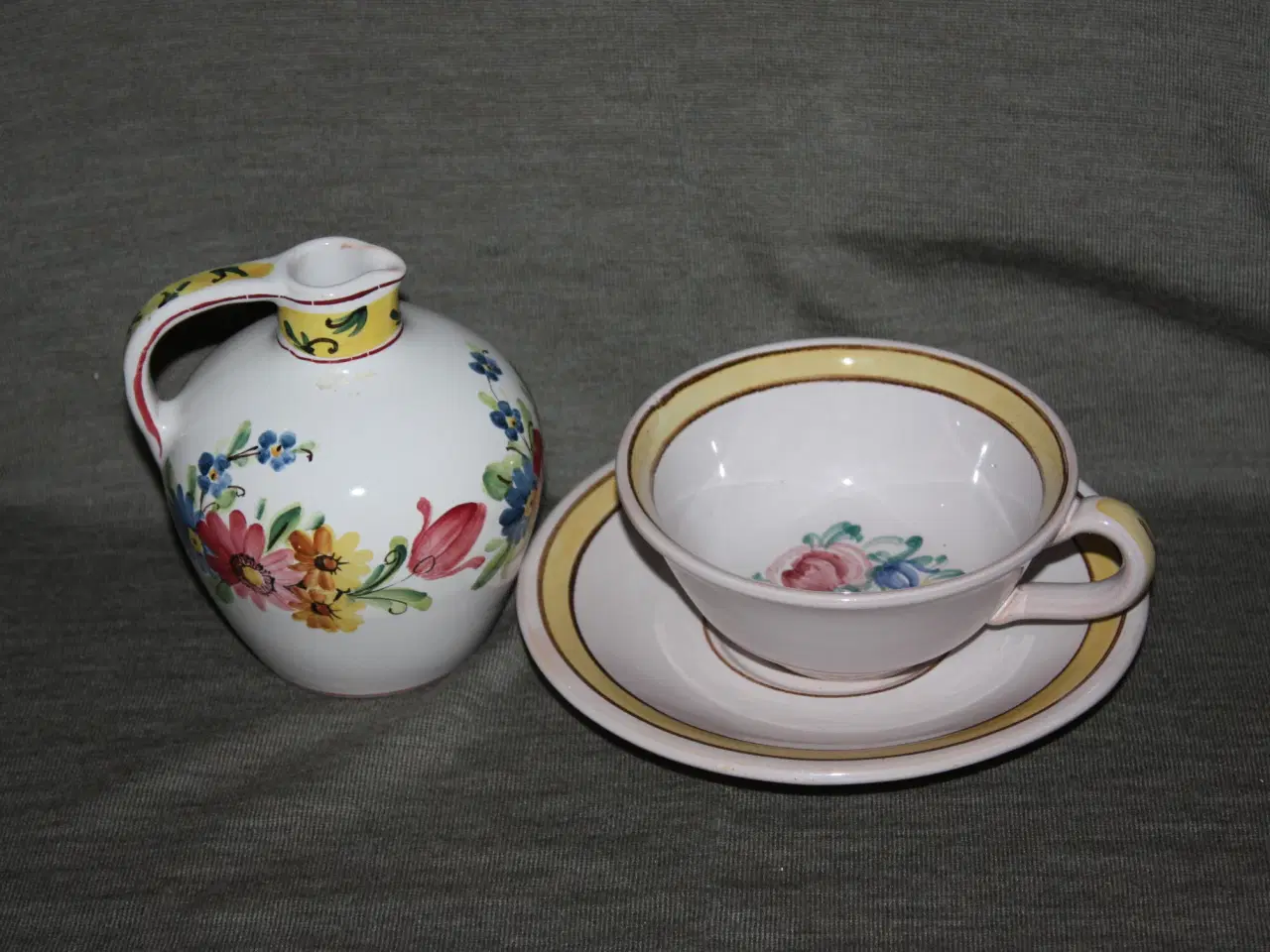 Billede 1 - Keramik Leo Enna kop med underkop