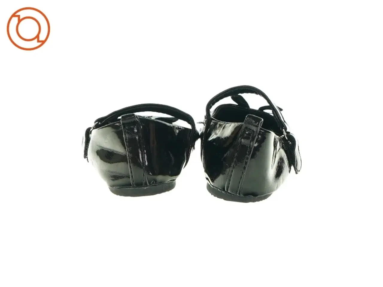 Billede 3 - Babysko i sort med sløjfe