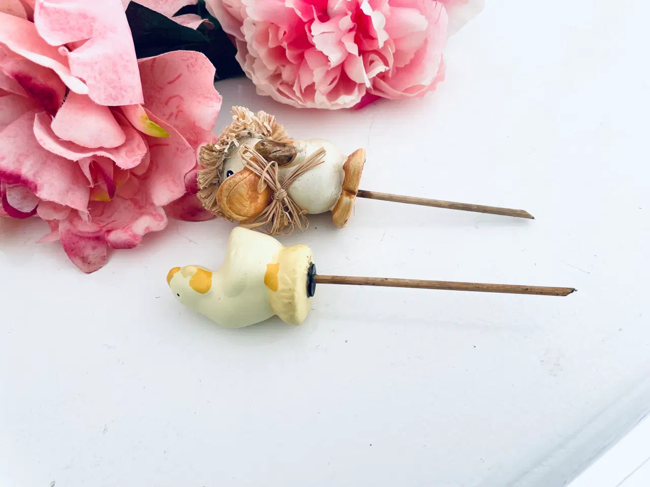 Billede 7 - 2 stk. blomsterpinde påske dekoration