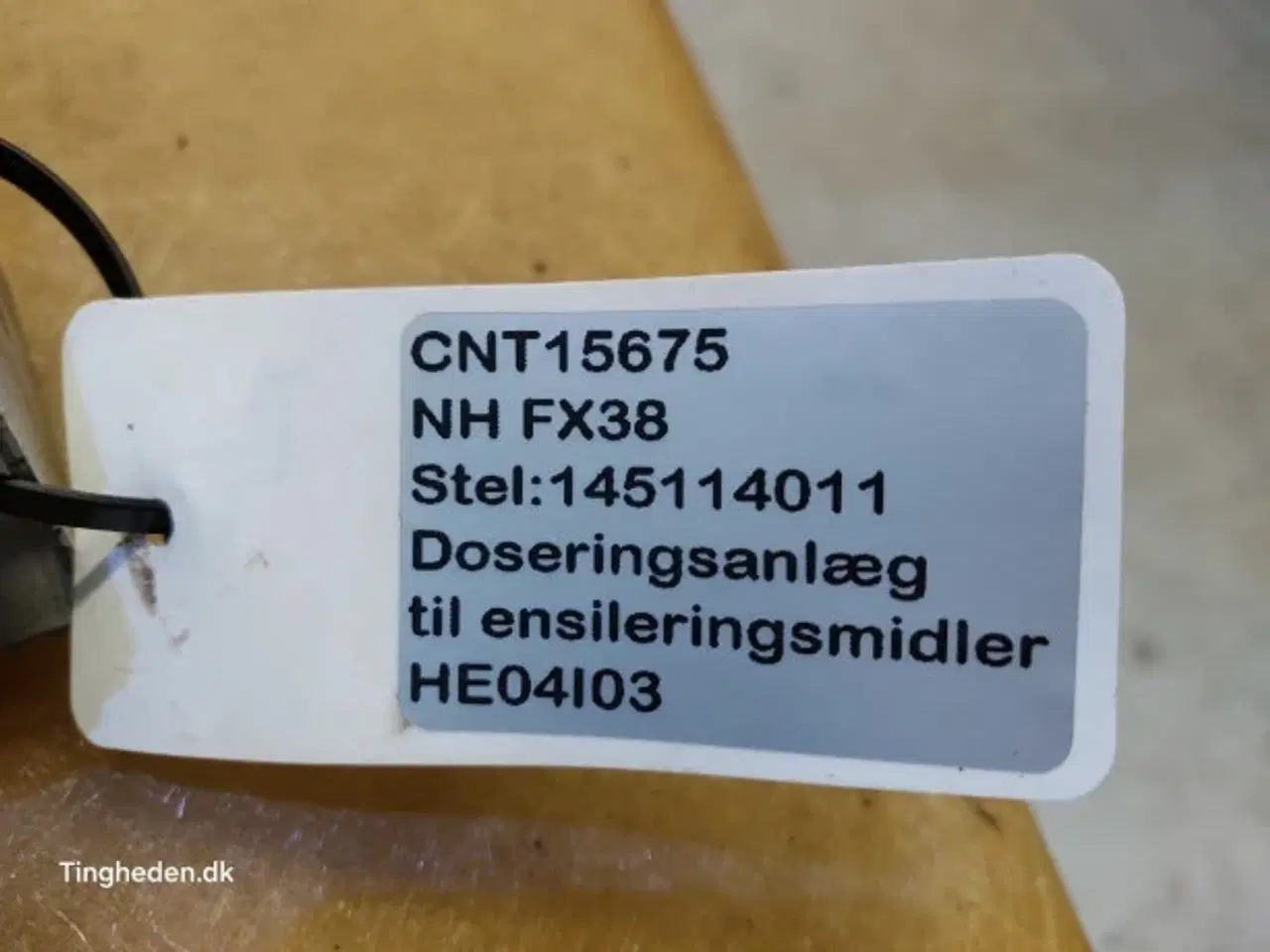 Billede 24 - New Holland FX38 Doseringsanlæg til Ensileringsmidler