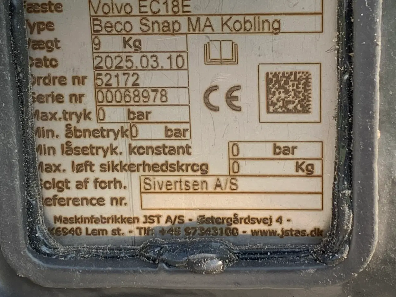 Billede 15 - MOMSFRI - Minigraver , Volvo EC18E