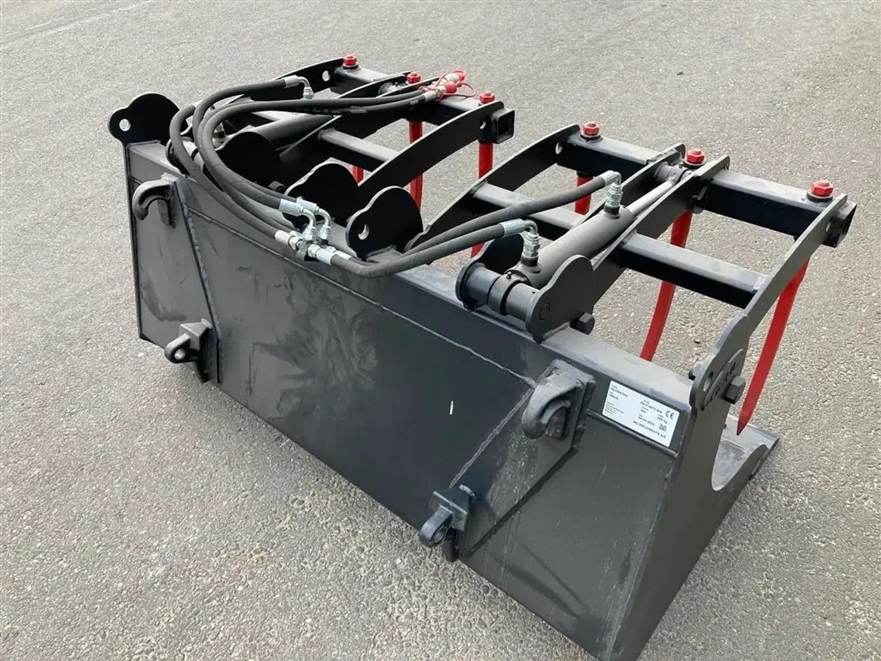 Billede 10 - MO 140 cm Siloklo 2 delt overfaldsgreb monteret med euroophæng