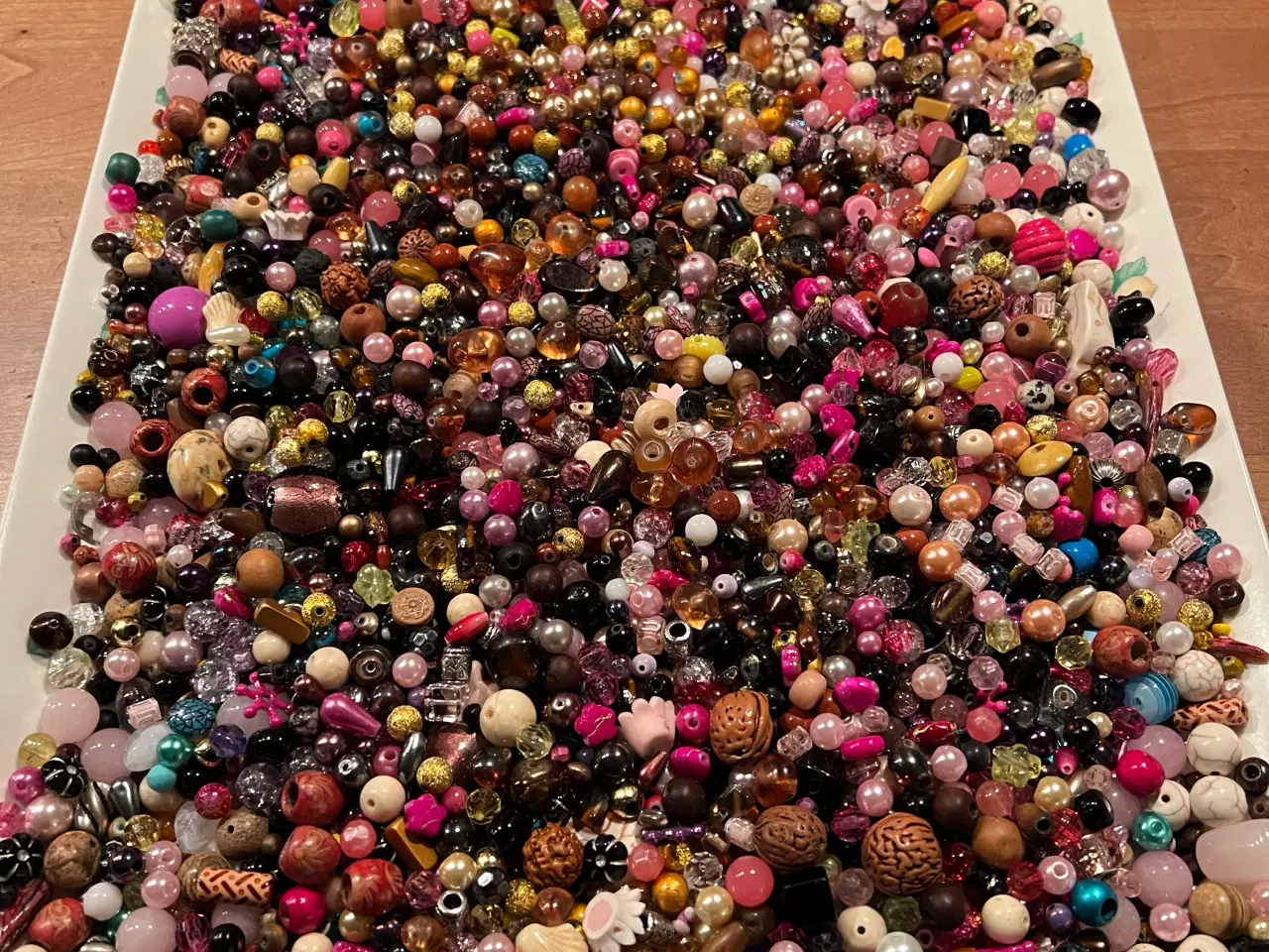 Billede 1 - Løse perler til at lave smykker af