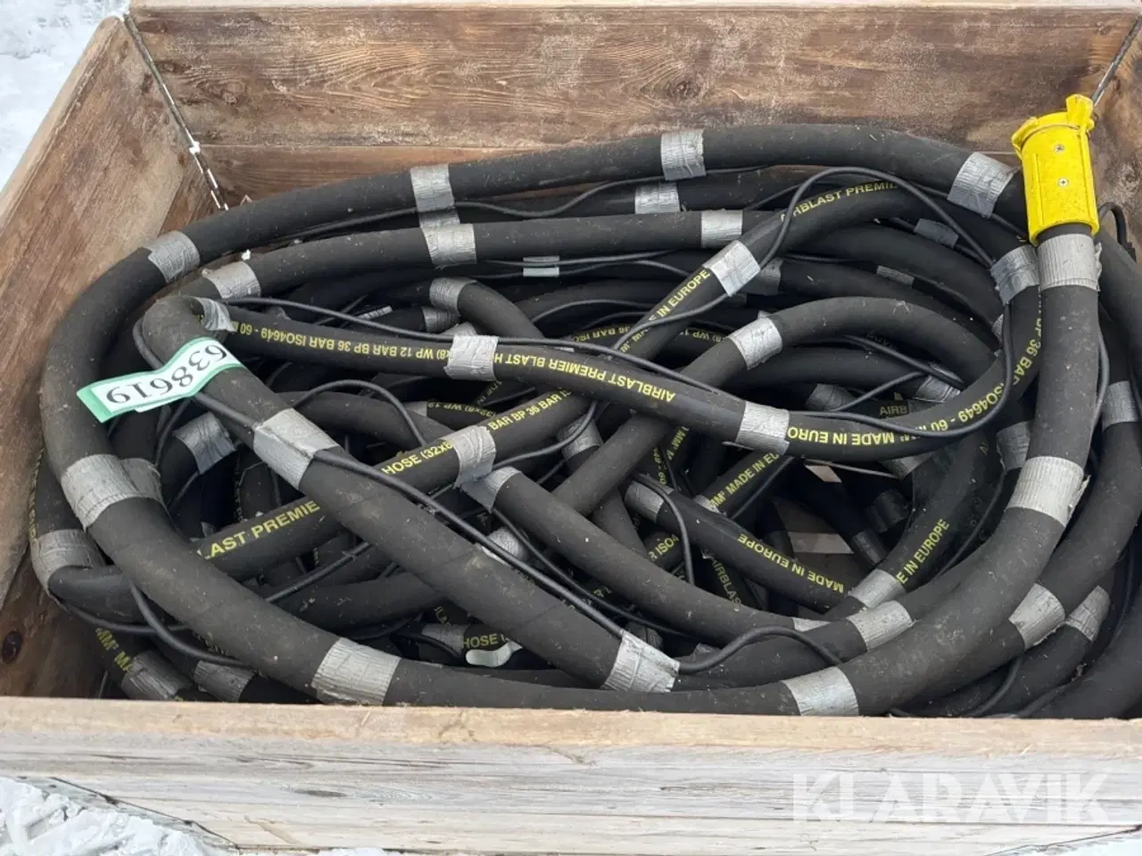 Billede 1 - Sandblæser slanger 25x7 wp 12bar BP 36 bar 60mm3