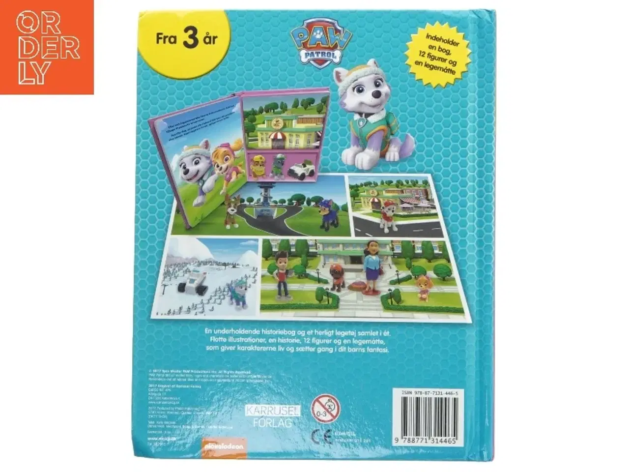 Billede 3 - Paw Patrol legebog med figurer fra Nickelodeon (str. 25,5x20 cm)