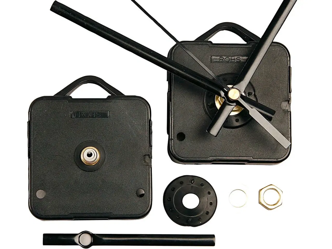 Billede 1 - Sort urværk til DIY-projekter, max. 3 mm tykkelse