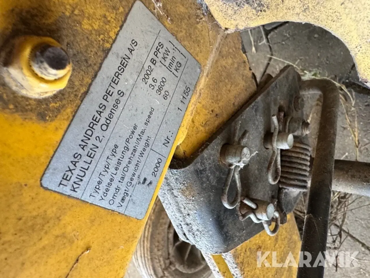 Billede 4 - Fræser TEXAS 2002 B PFS