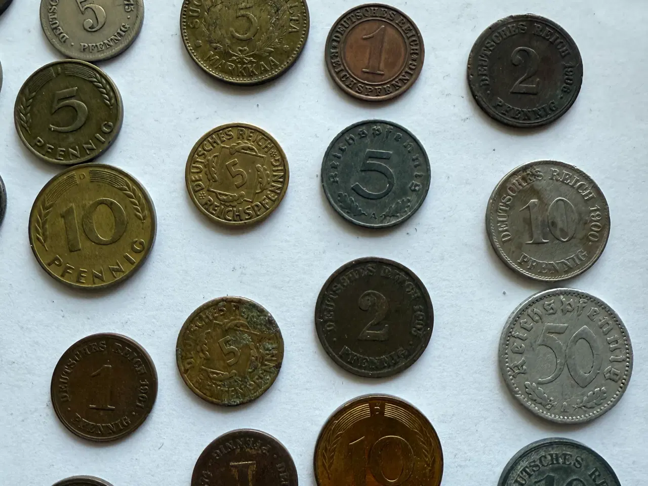 Billede 6 - Lot Tyske mønter
