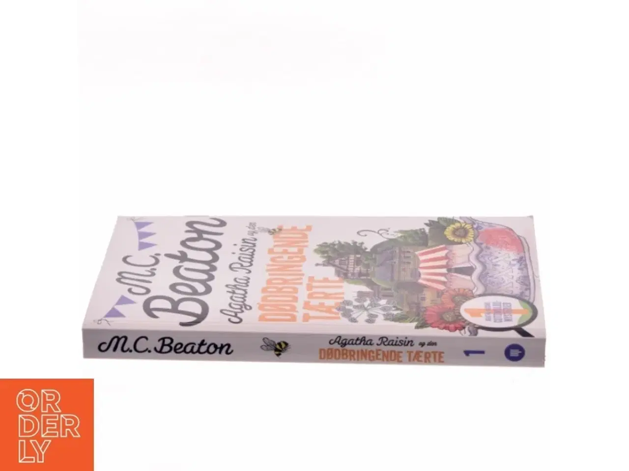 Billede 2 - Agatha Raisin og den dødbringende tærte : roman af M. C. Beaton (Bog)