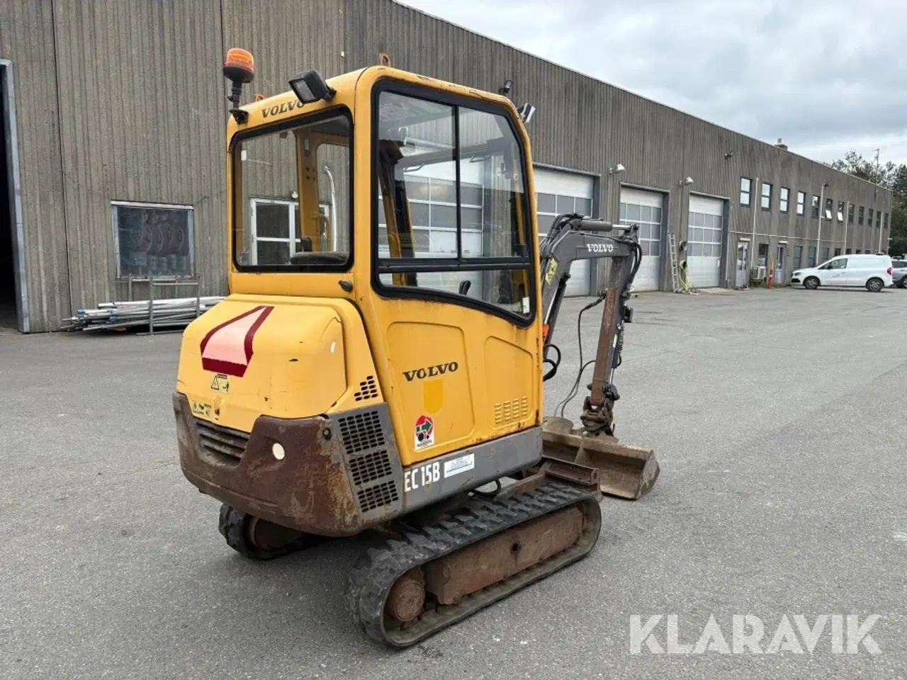 Billede 3 - Minigraver Volvo EC15B XT