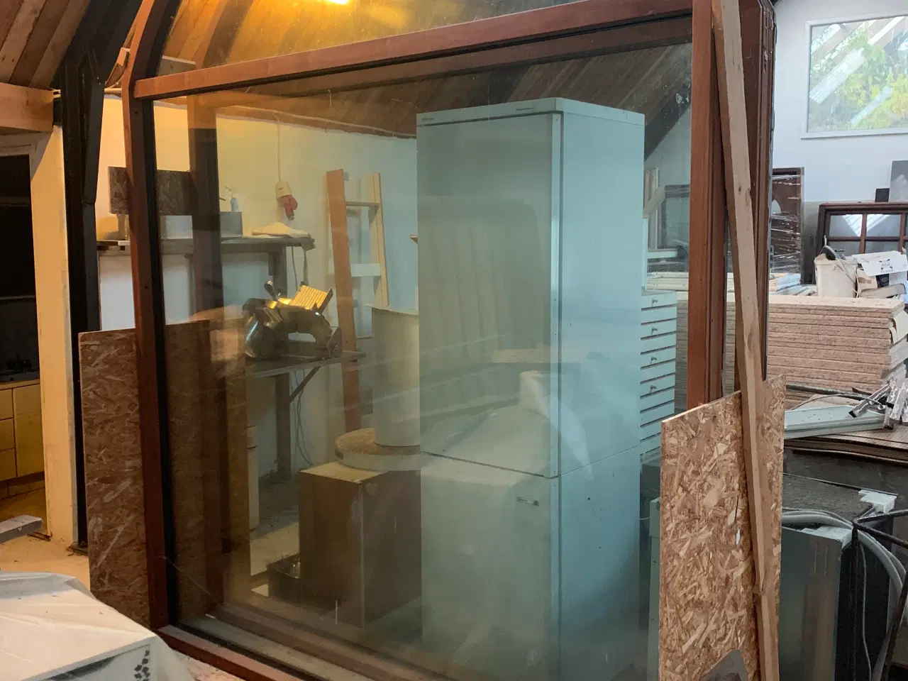 Billede 1 - mahogni vinduer ekstra termo