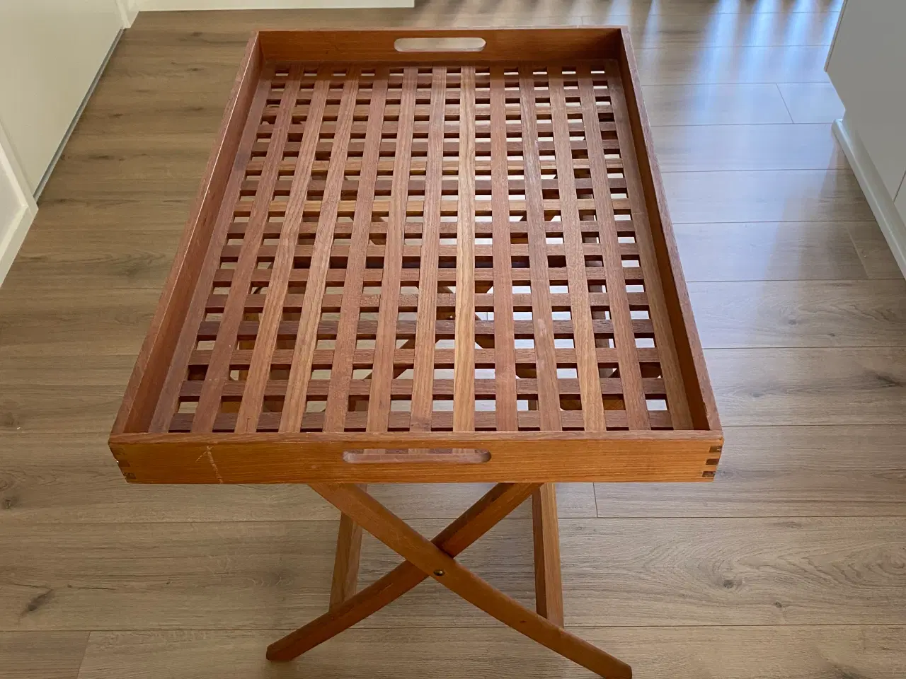 Billede 2 - Trip Trap Bakkebord i teak