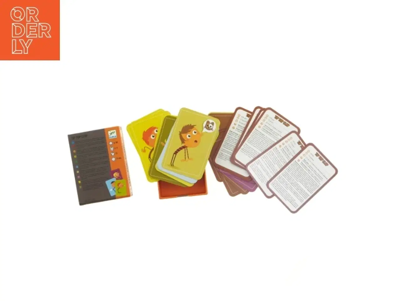 Billede 2 - Tip Top Clap Kortspil fra Djeco (str. 12 x 8,3 x 3 cm)