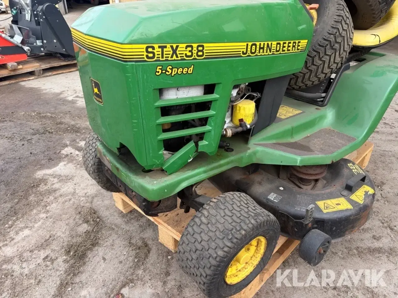Billede 10 - Havetraktor John Deere STX 38