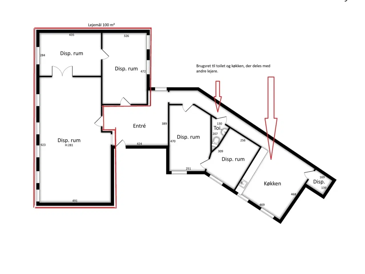 Billede 14 - Momsfrit kontorlejemål på pulserende gade