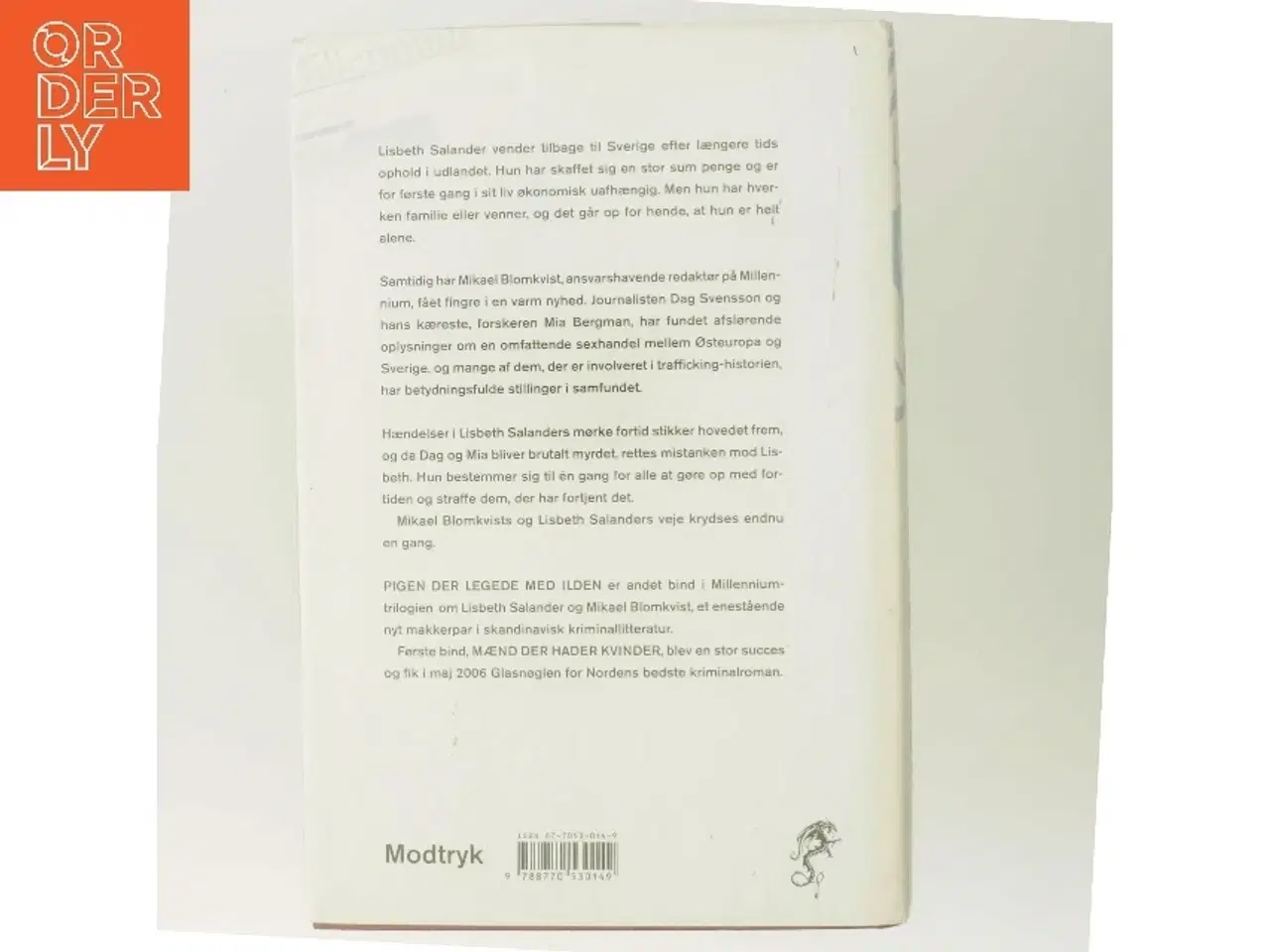 Billede 3 - Pigen Der Legede Med Ilden af Larsson, Stieg (Bog)