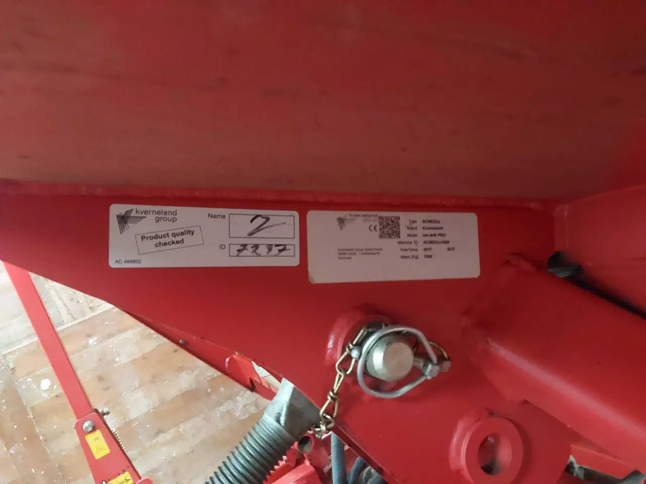 Billede 6 - Såmaskine kverneland 