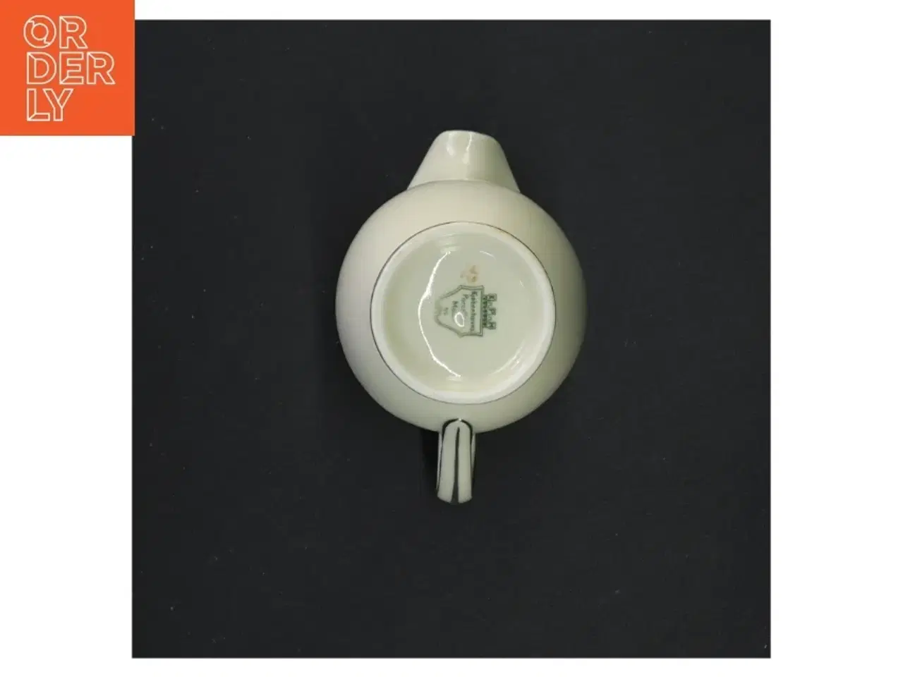 Billede 2 - Hvid porcelænskande fra Kjøbenshavn Porcellains Maleri (str. 10 x 11 cm)