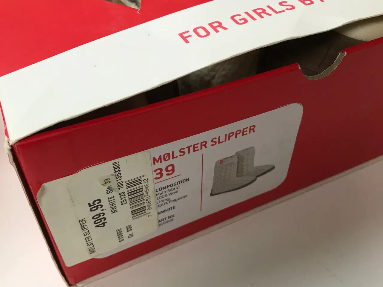 Billede 2 - Nye: mølstner slipper str 39 