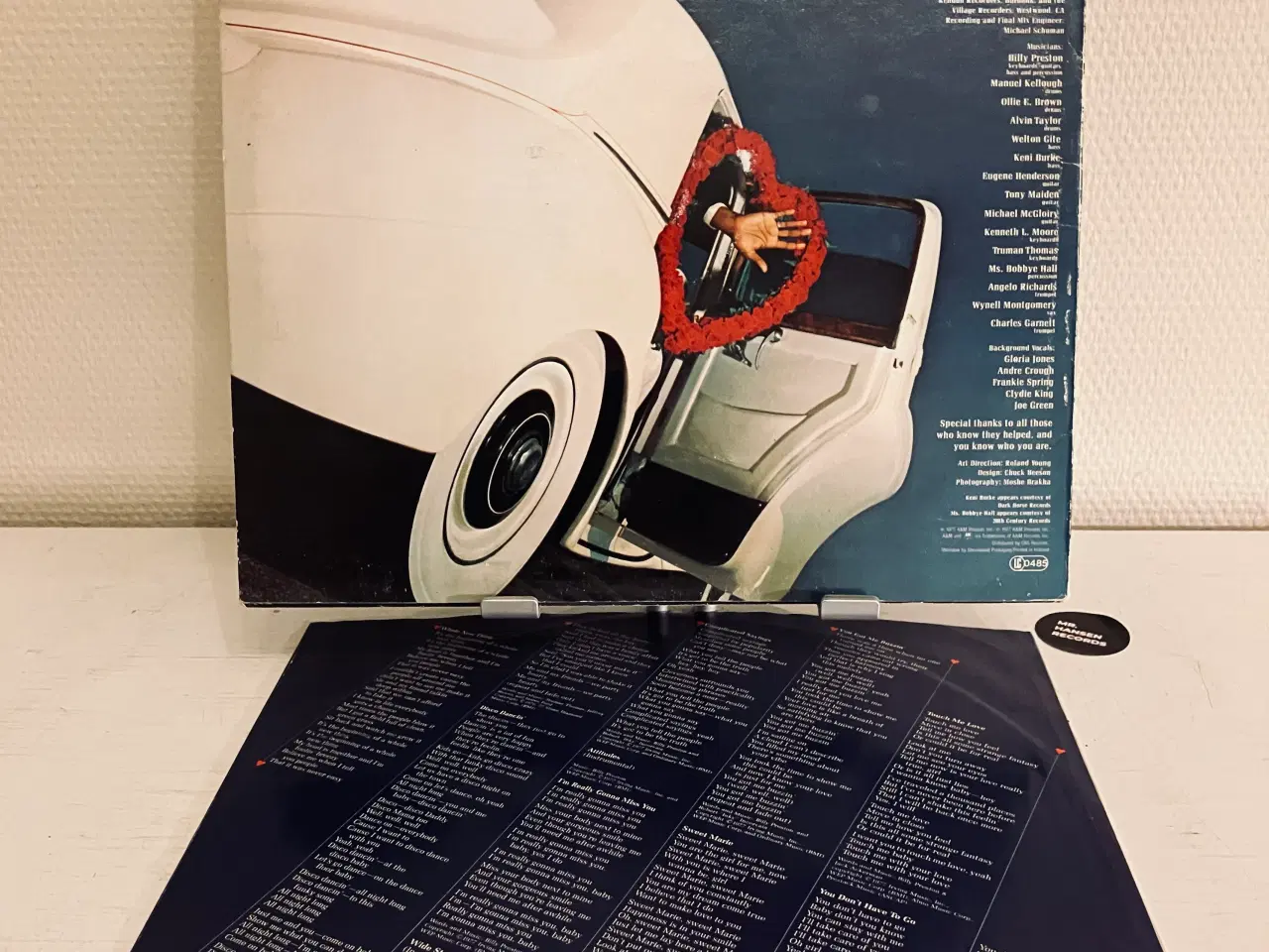 Billede 2 - Billy Preston – A Whole New Thing (LP, 1977)