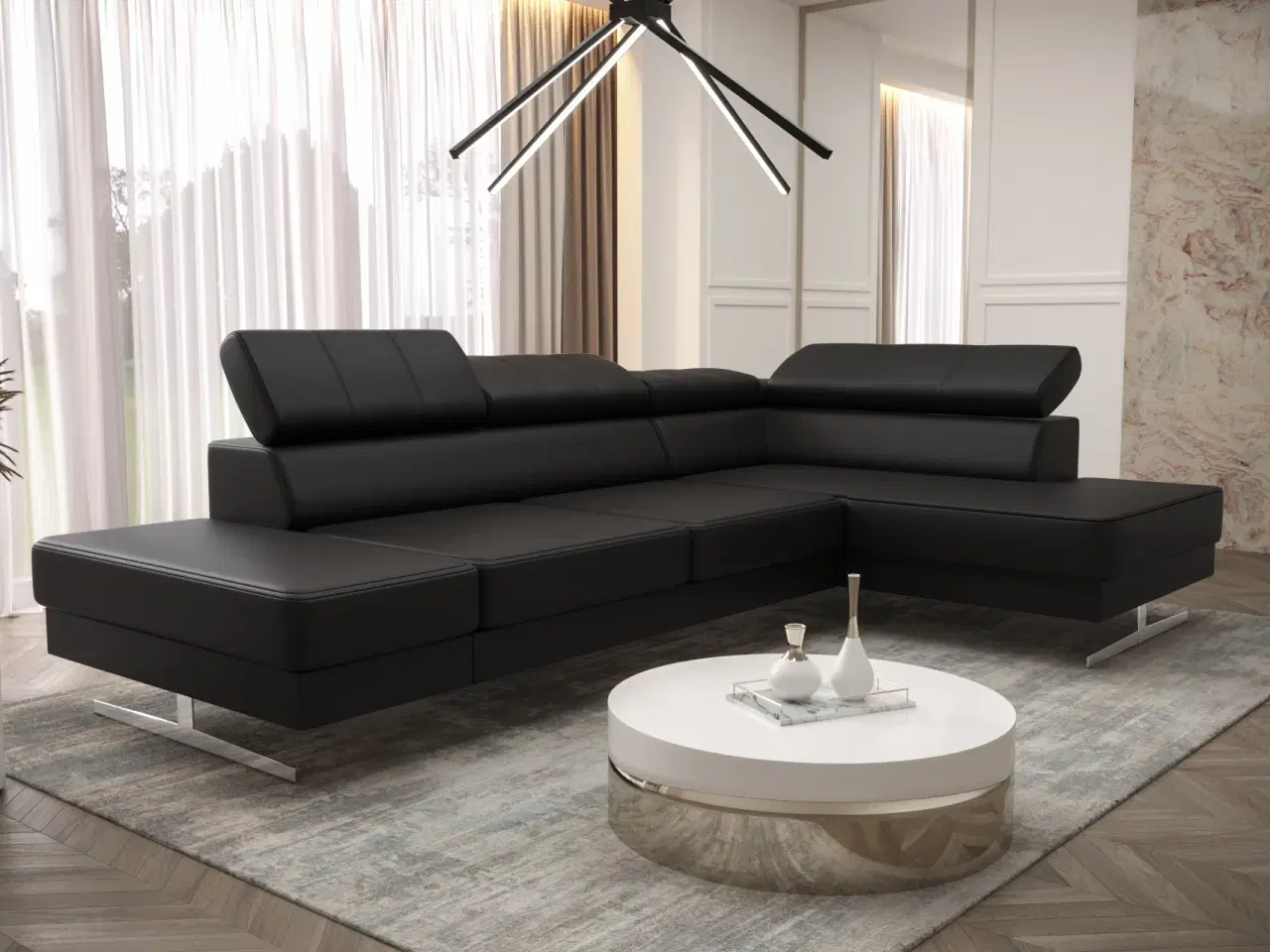 Billede 11 - EMPIRE MINI HJØRNESOFA 300x180