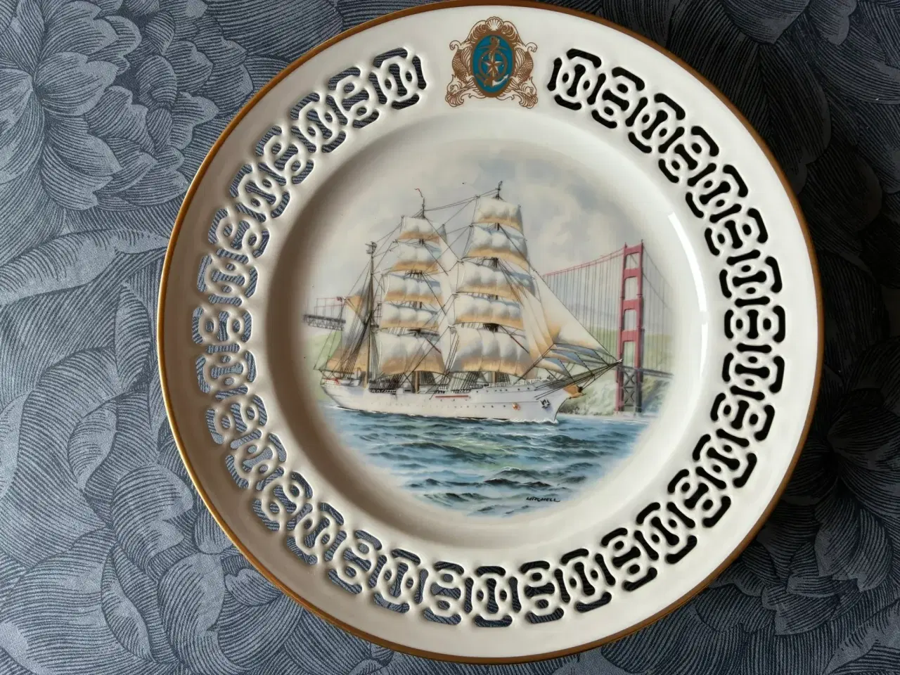 Billede 3 - Seks smukke skibsplatter sælges samlet