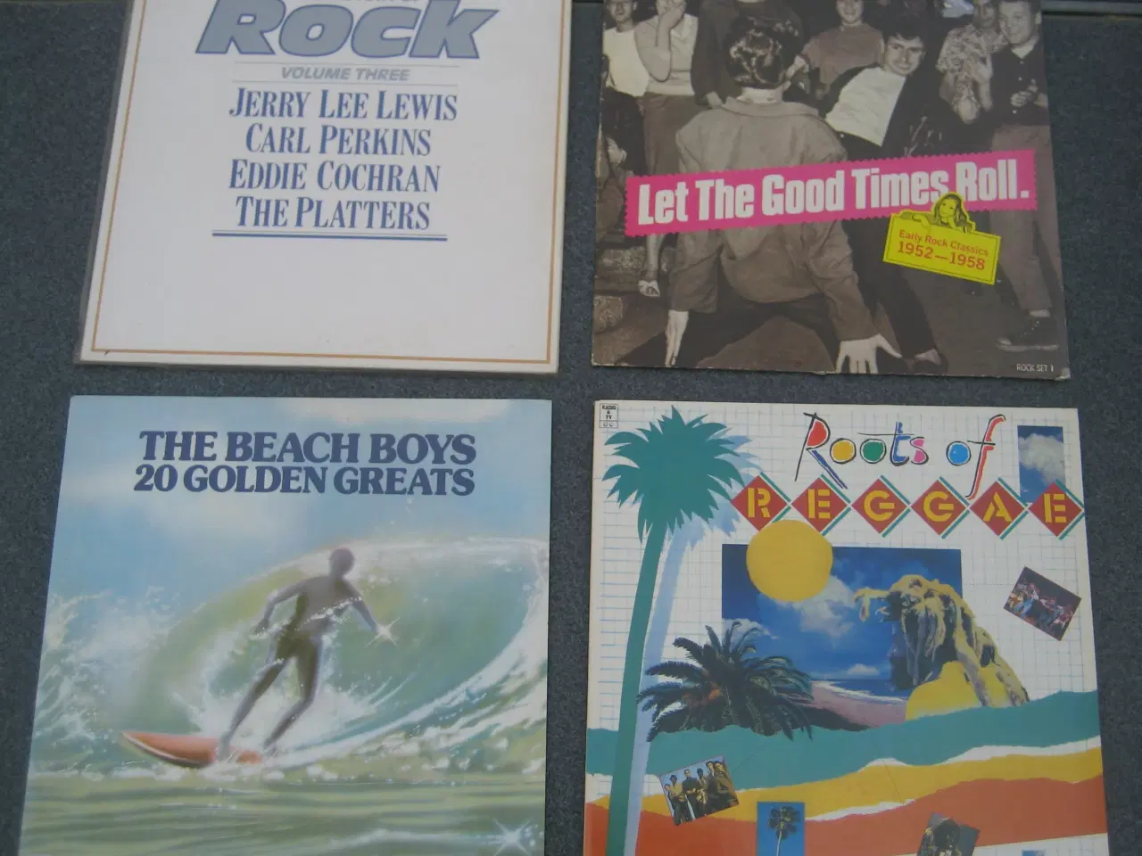 Billede 1 - LP: Rock, Reggae og Beach Boys