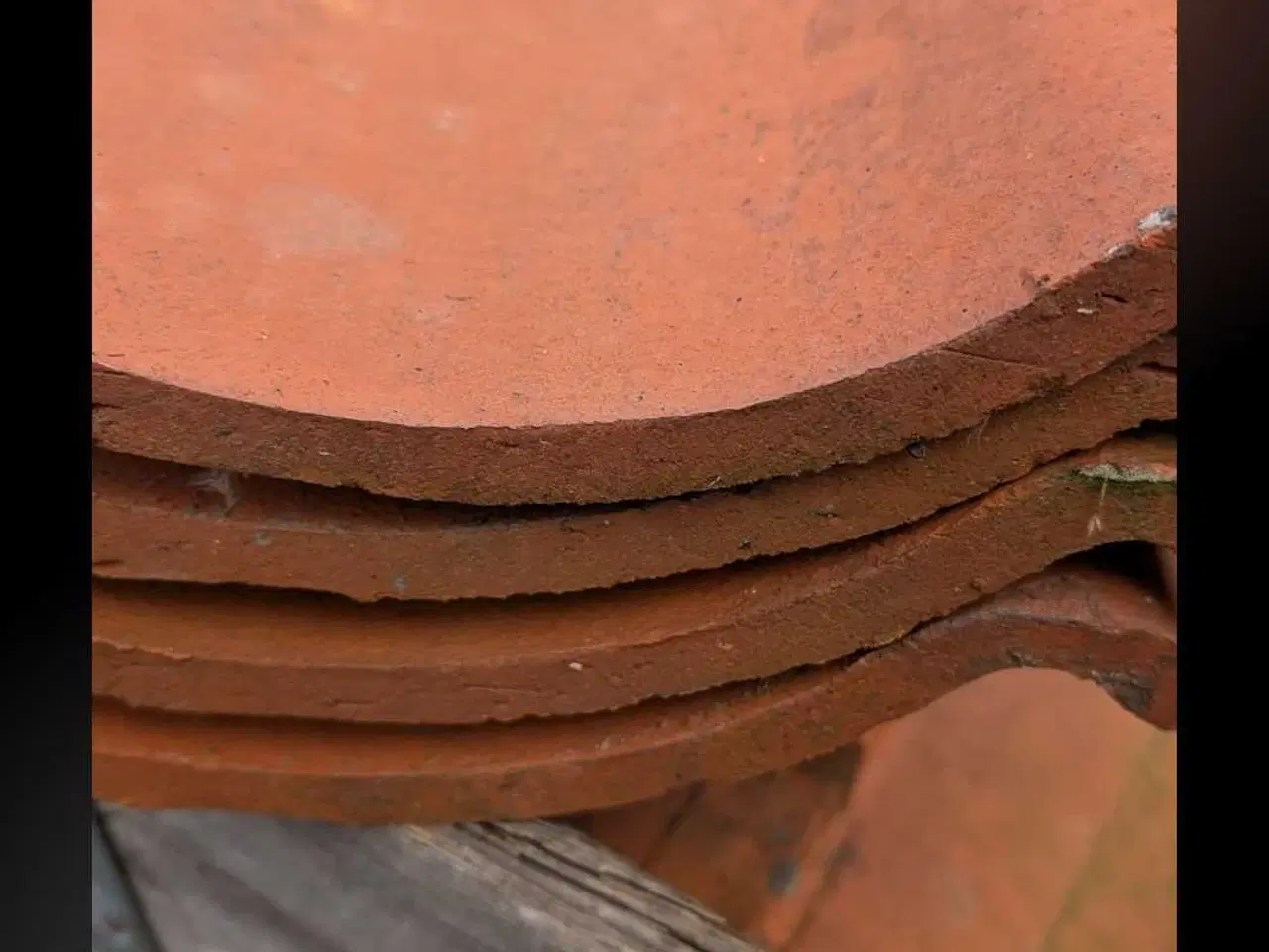 Billede 5 - Tegl tagsten rød model Gammel Dansk