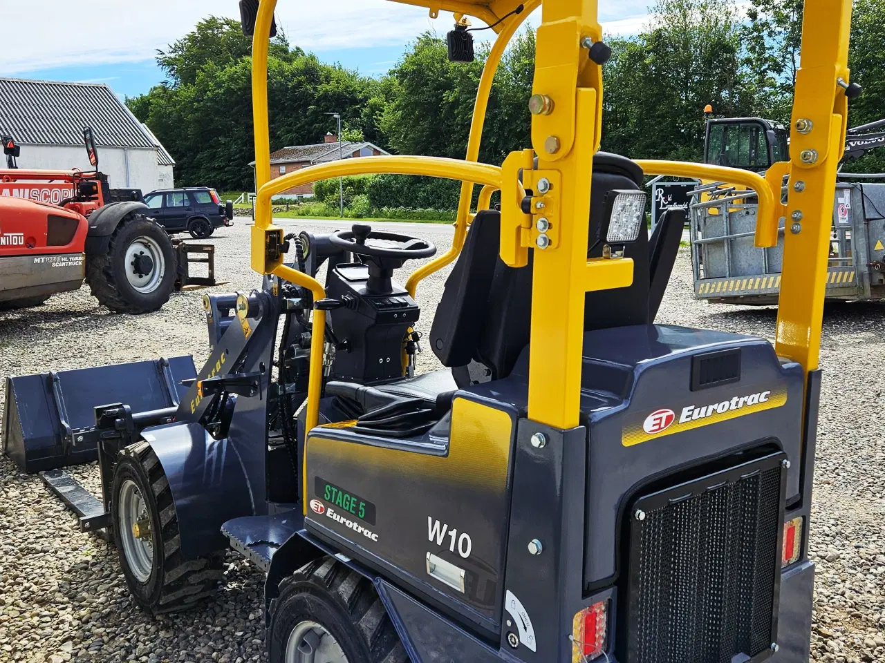 Billede 4 - Eurotrac W10 / fabriksny / med udstyr / Kubota