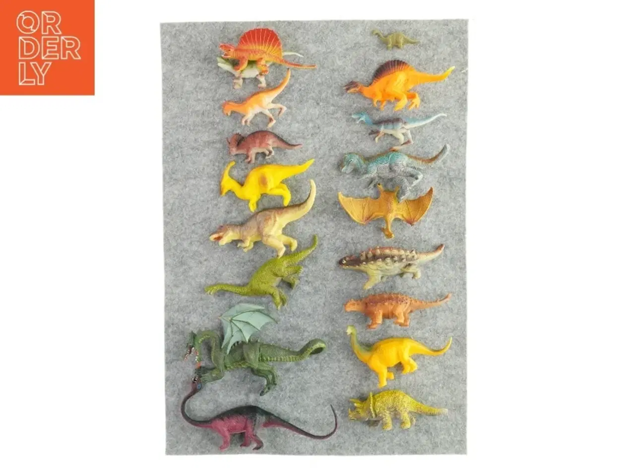 Billede 1 - Forskellige dinosaurer (18 stk) (str. 7 Til 20 cm)
