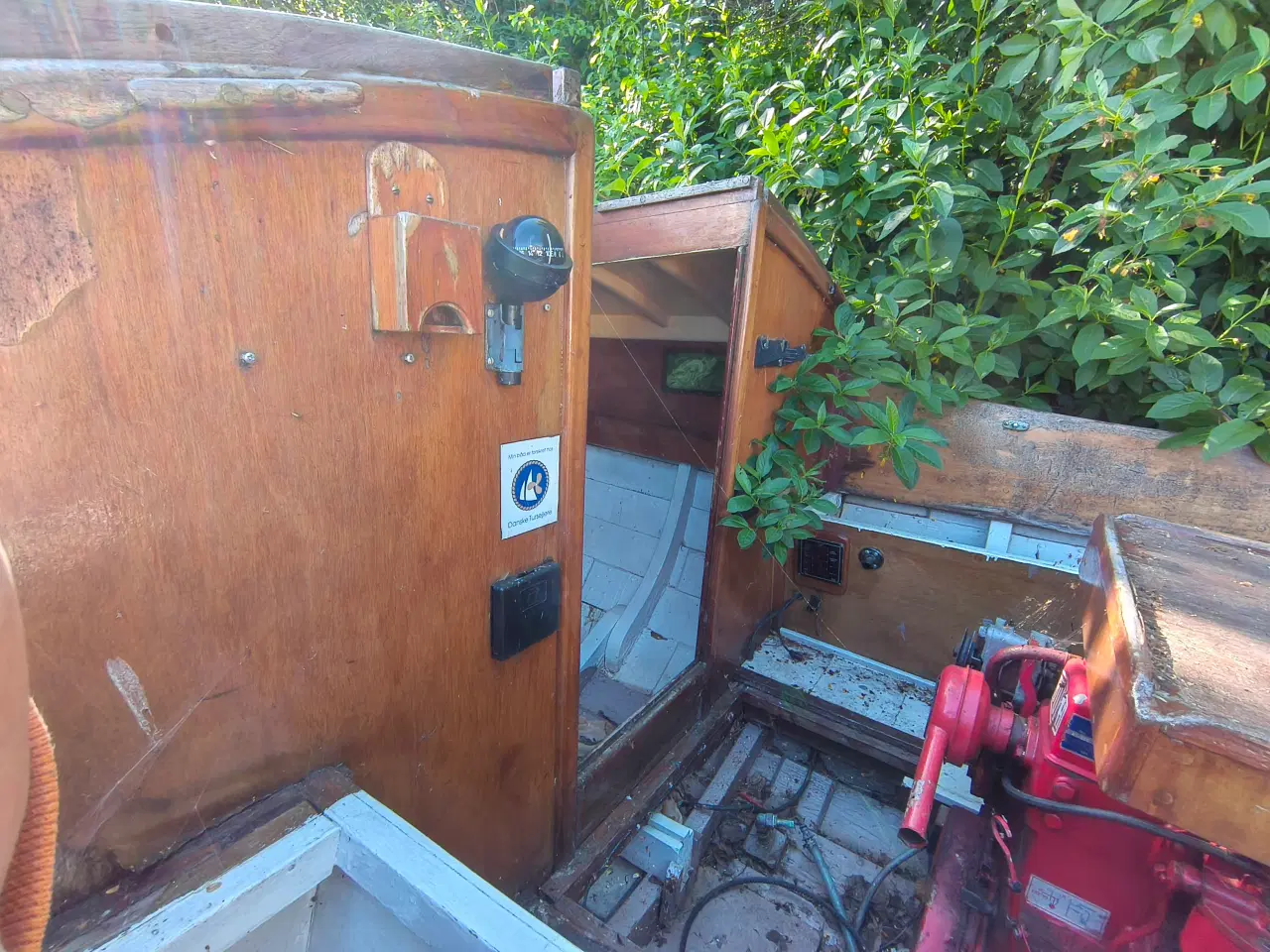 Billede 5 - Vintage træsejlbåd med dieselmotor & næsten nye se