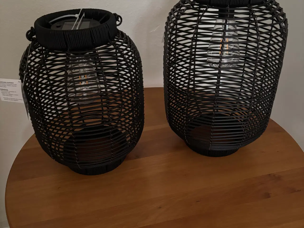 Billede 1 - Lanterner Solar Molly Black
