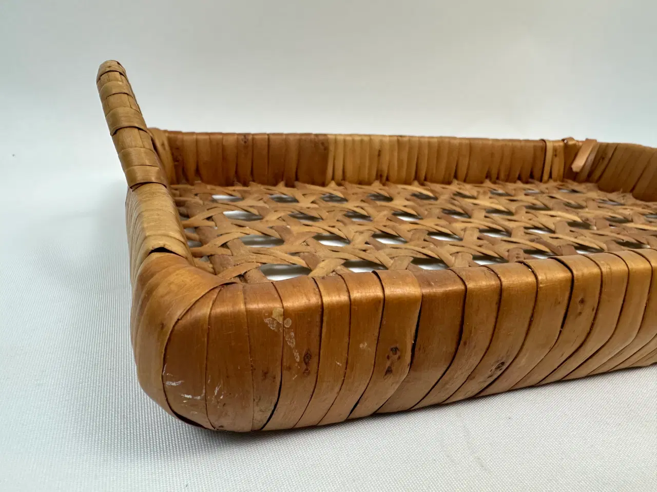 Billede 3 - Retro serveringsbakke / bakke flet