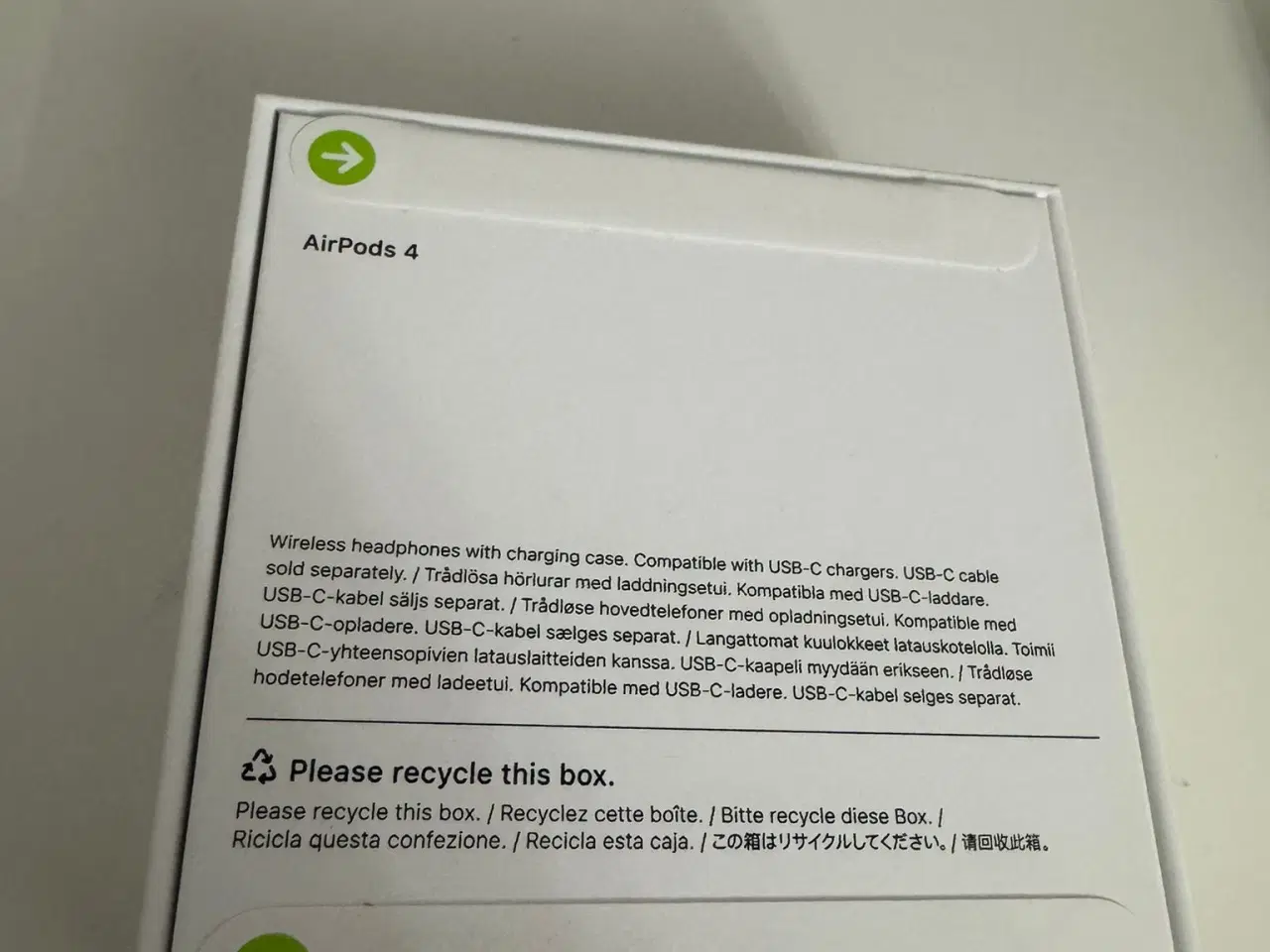 Billede 2 - Apple AirPods 4 (Helt ny og uåbnet)