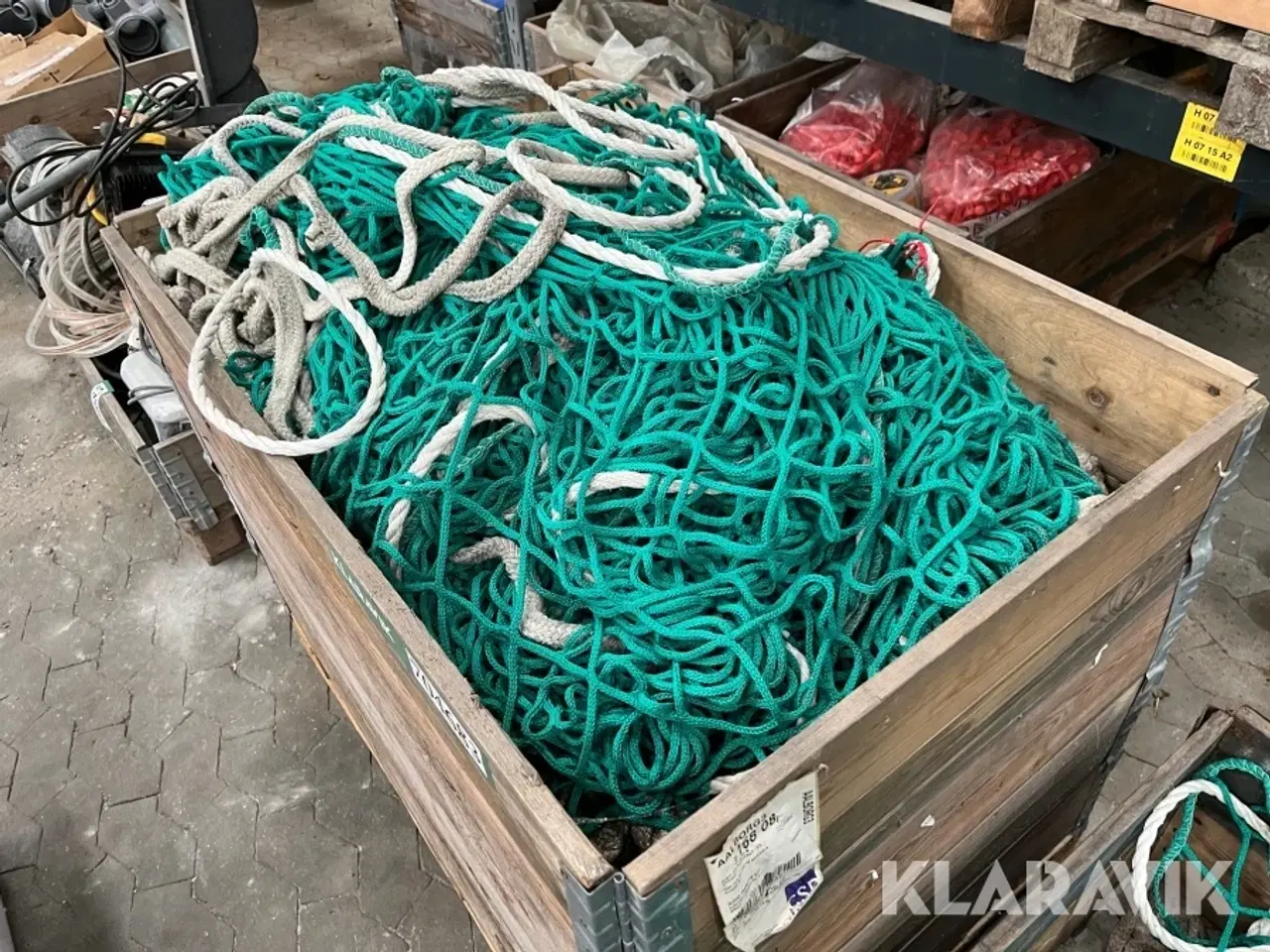 Billede 7 - Sikkerhedsnet til tagarbejde 5 styk Lot