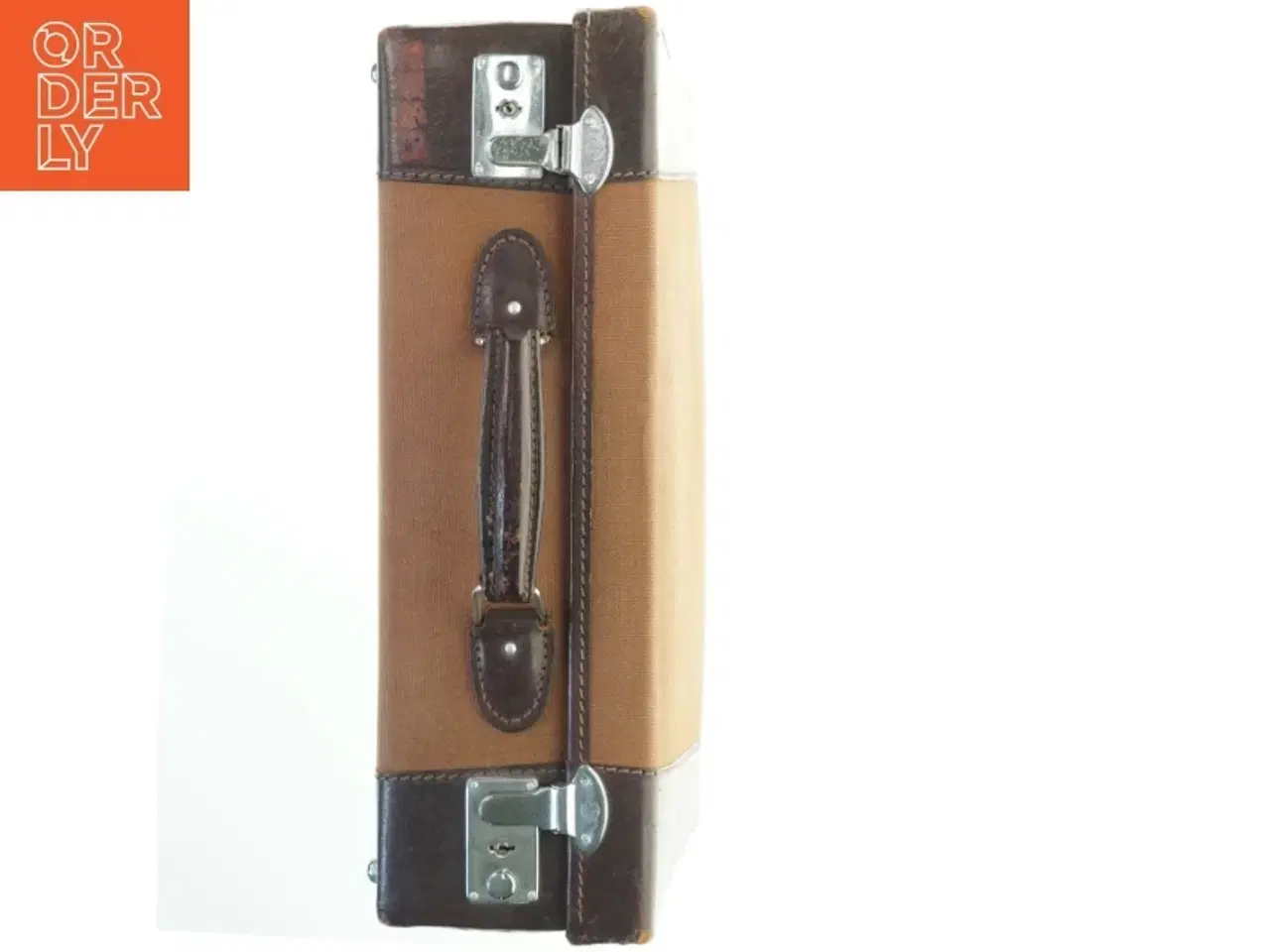 Billede 3 - Brun attachémappe i læder (str. 40x28x13 cm)