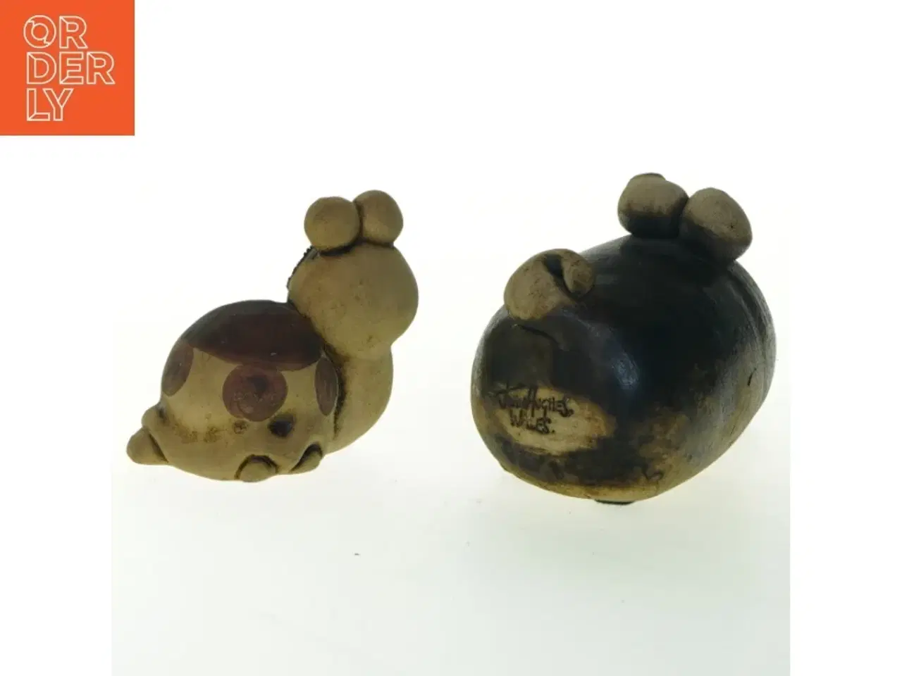 Billede 2 - Keramiske dyreskulpturer fra John Hughes Wales (str. 12x9 cm)