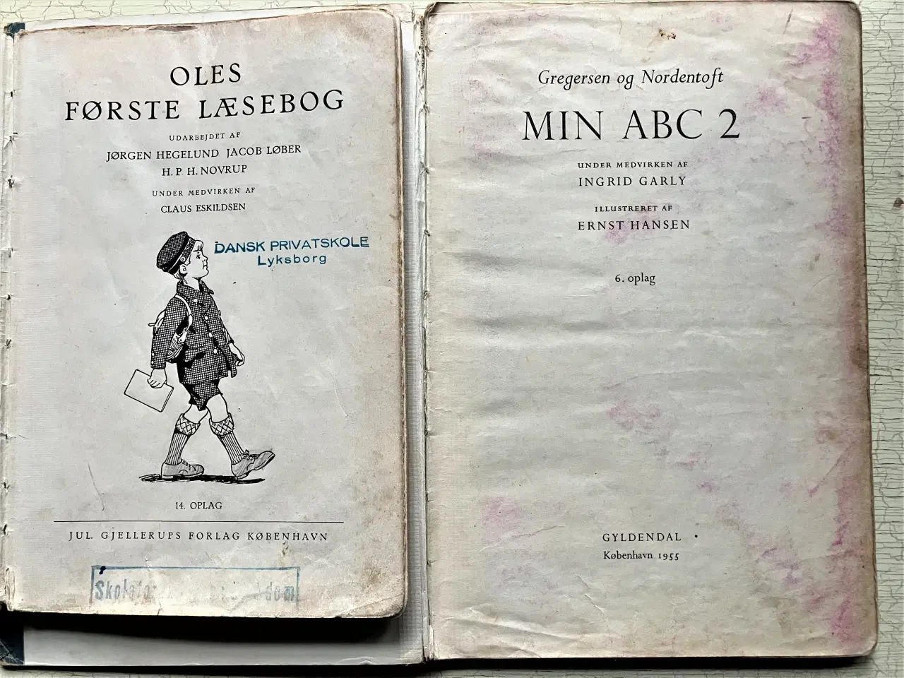 Billede 2 - Oles første Læsebog, Min ABC 2 og LEGEbog
