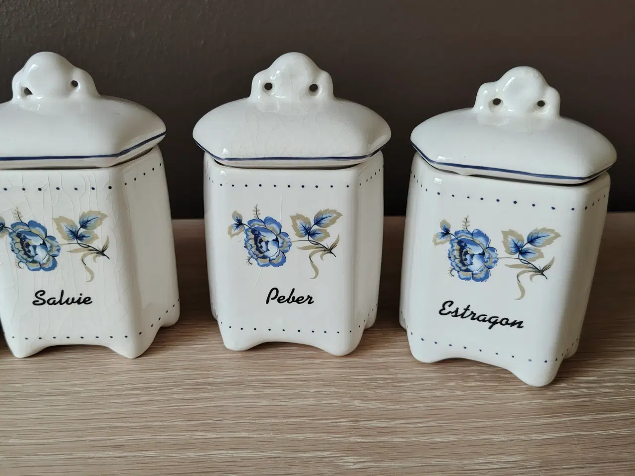 Billede 3 - Fine vintage krydderiglas