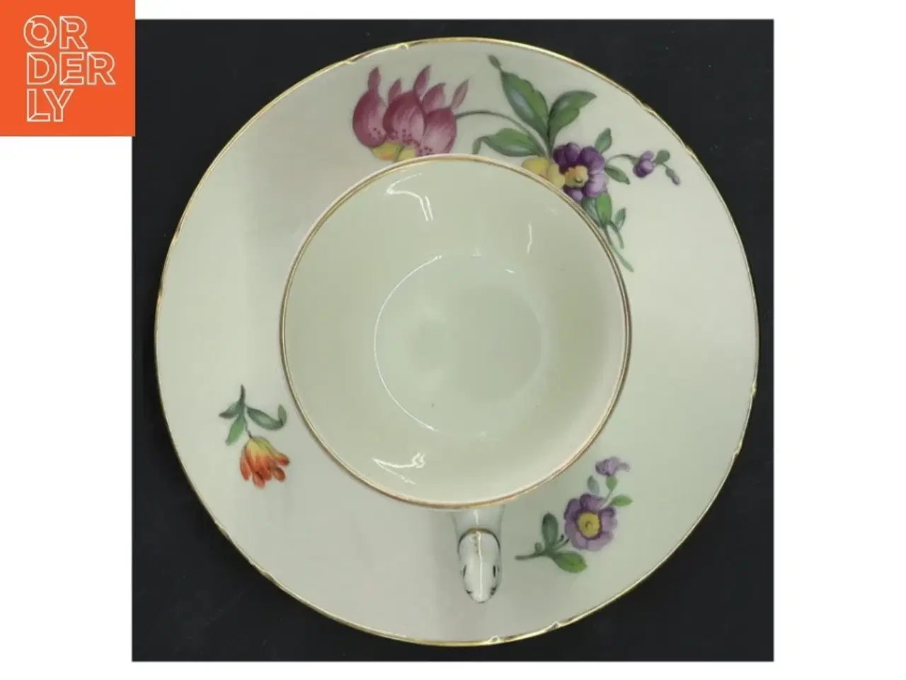 Billede 2 - B&G Saksisk blomst kaffekop 102 (str. Ø 13,5&6x9,5 cm)