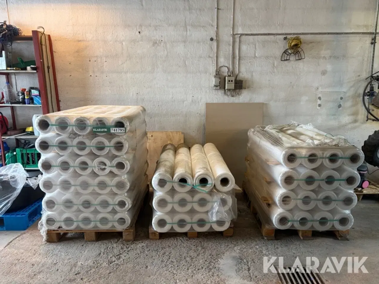 Billede 3 - Parti med pallehætter til helpaller 1200x900 mm - 68 ruller
