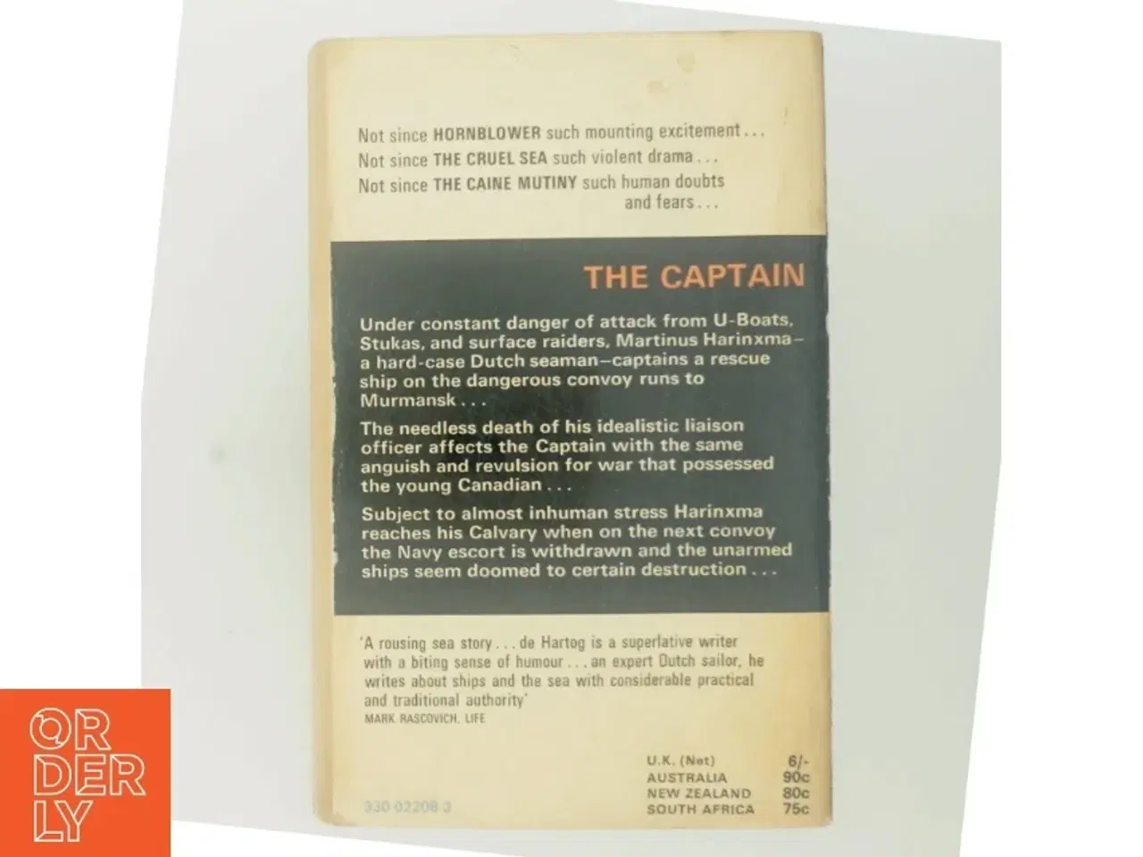 Billede 3 - The Captain af Jan de Hartog fra PAN Books