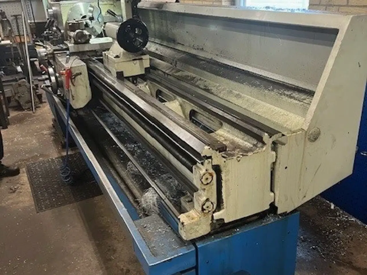 Billede 1 - TOS Drejebænk SN500 2000mm incl. digital mv.