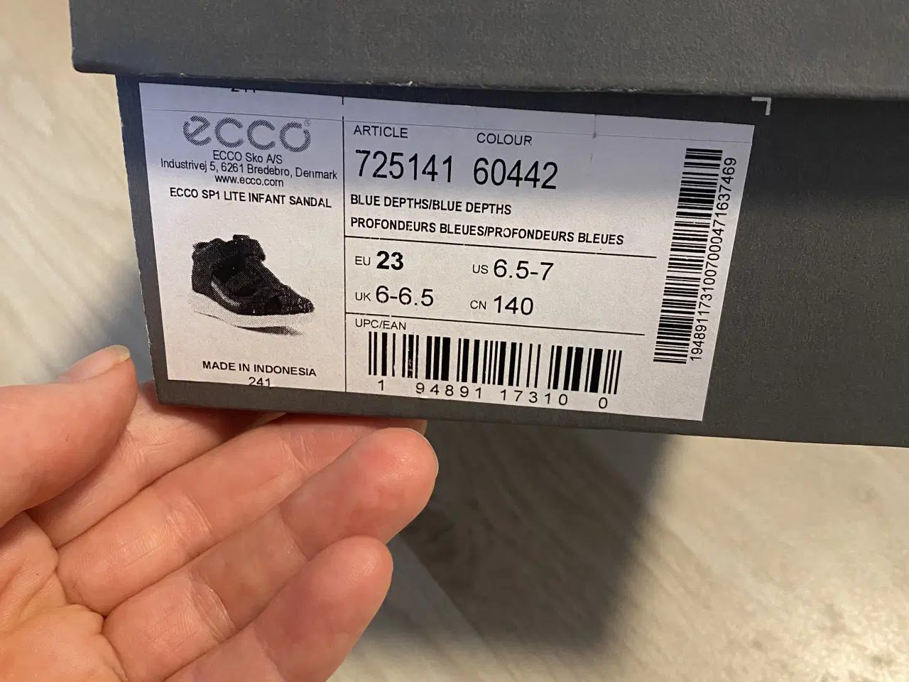 Billede 7 - Ecco sandaler str. 23