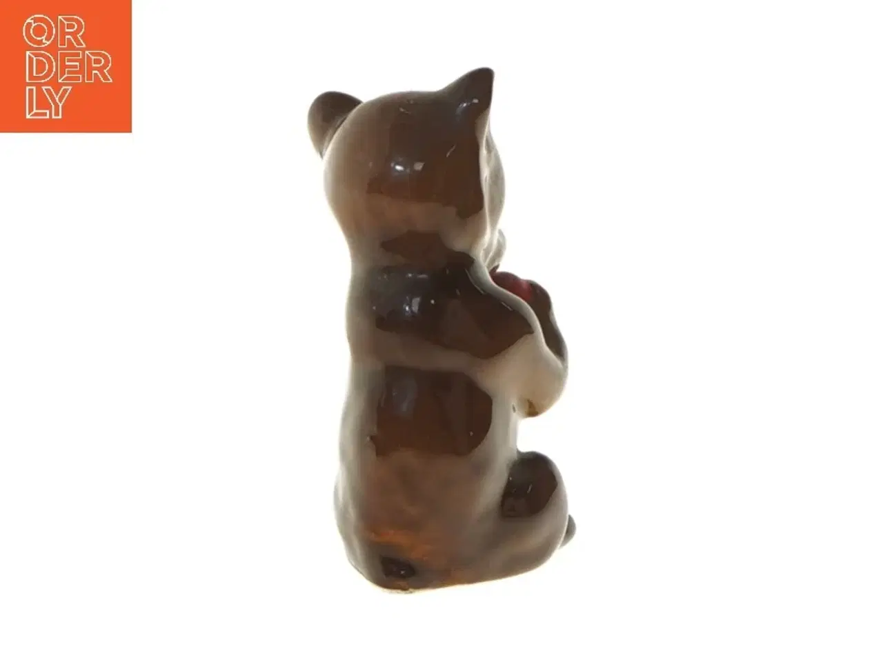 Billede 3 - Keramik bjørn figur (str. 10 cm)