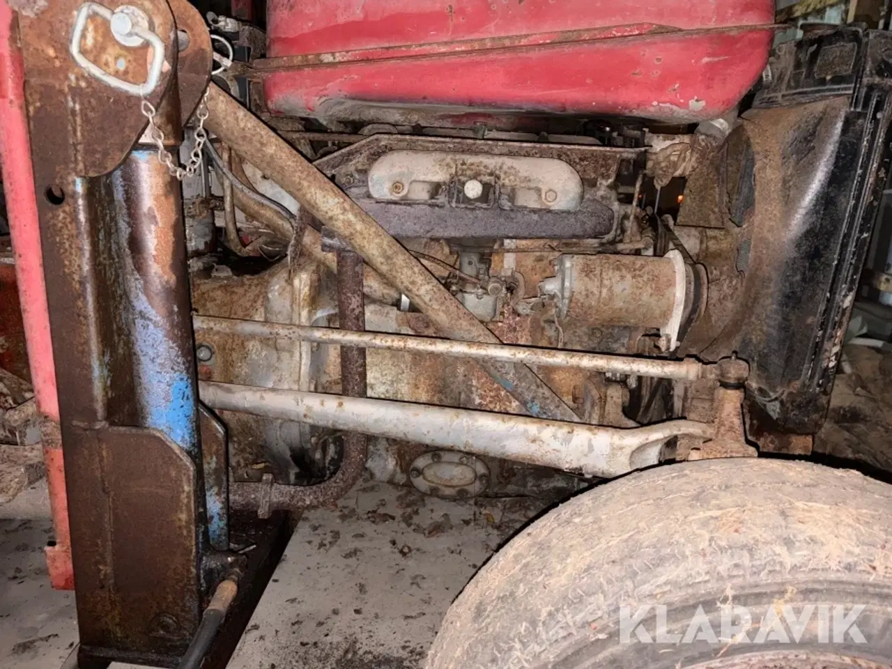 Billede 6 - Veterantraktor Massey-Ferguson 35 med frontlæsser og redskaber